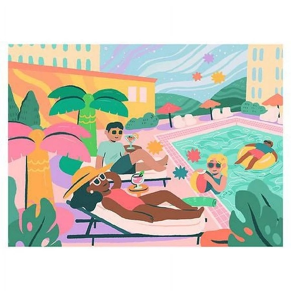 500 pc puzzle of Palm Springs - Picture 2 of 2